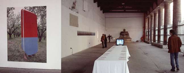 mappa mostra portico